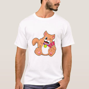 Cat with Bell T-Shirt