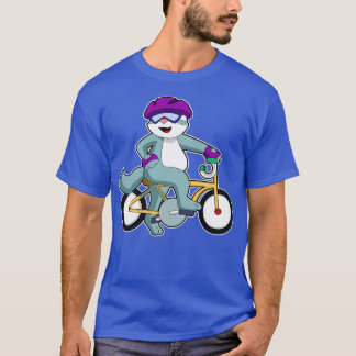 Cat with Bicycle T-Shirt