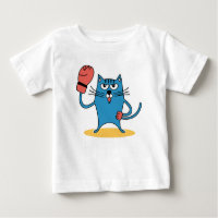 Cat with Boxing Gloves