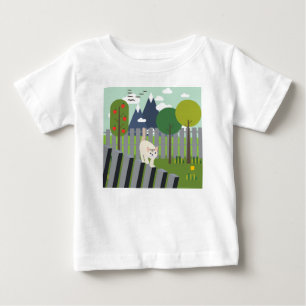 Cat with equilibrium baby T-Shirt