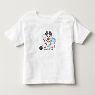 Cat with Fish Toddler T-Shirt