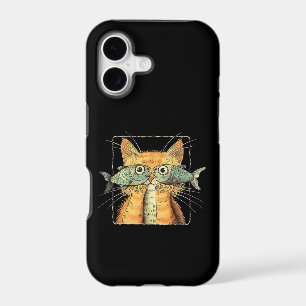 Cat with Fisheyes Kitten Funny Cat Parody