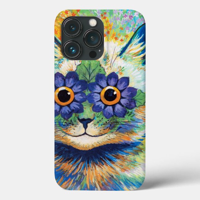 Cat with Flower Eyes | Louis Wain | Case-Mate iPhone Case (Back)