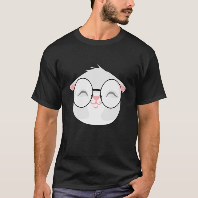 Cat With Glasses I Kittens Children Kids Cats T-Shirt (Front)