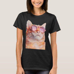 Cat with glasses T-Shirt