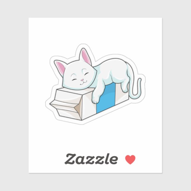 Cat with Milk (Sheet)