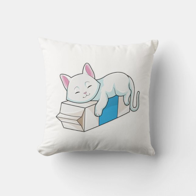 Cat with Milk Cushion (Front)
