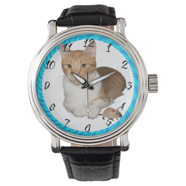 CAT WITH MOUSE WATCH (Front)