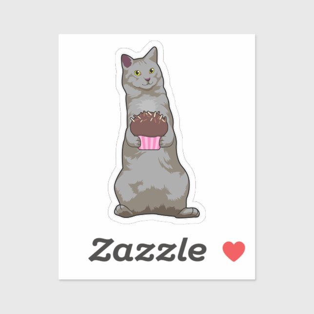 Cat with Muffin (Sheet)