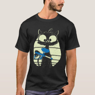 Cat With Paintball Mask Paintball Cat Cute Cat  1 T-Shirt