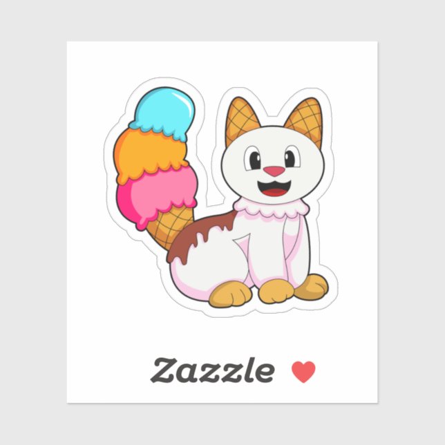 Cat with Popsicle (Sheet)