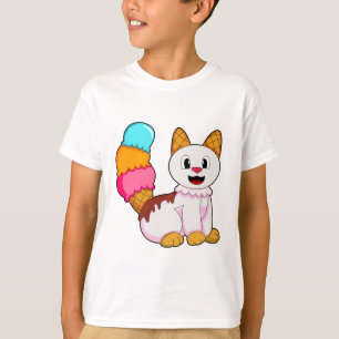 Cat with Popsicle T-Shirt