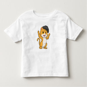 Cat with Ramen Bowl Toddler T-Shirt
