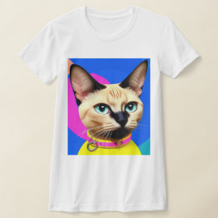 Cat With Striking Eyes T-Shirt
