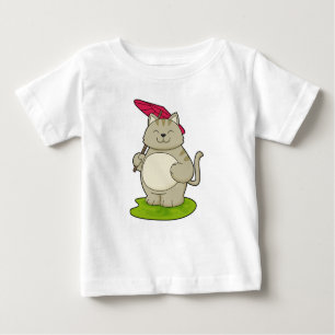Cat with  Umbrella Baby T-Shirt