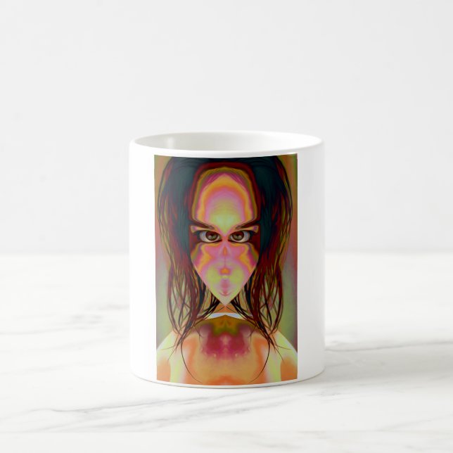 Cat Woman Coffee Mug (Center)