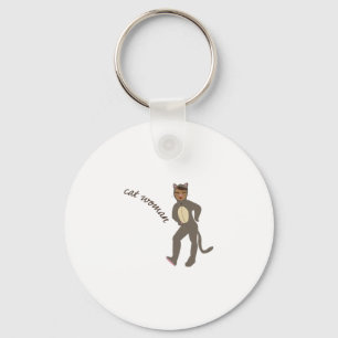 Cat Woman Key Ring