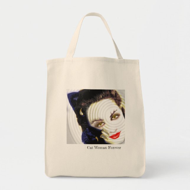 Cat Woman Tote Bag (Front)