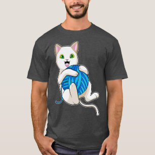 Cat Wool yarn ball T-Shirt