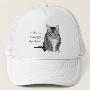 Cat Words of Wisdom - Meow Trucker Hat