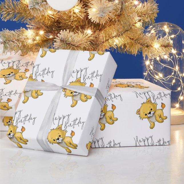 Cat Wrapping Paper (Holidays)