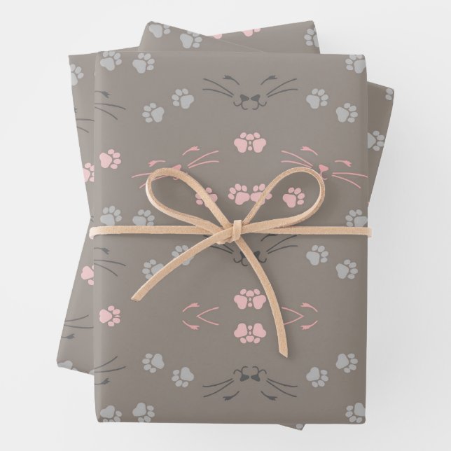 CAT WRAPPING PAPER SHEET (In situ)