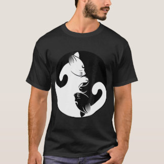 Cat Ying Yang   Cat lover  Women Men Kids Gift T-Shirt