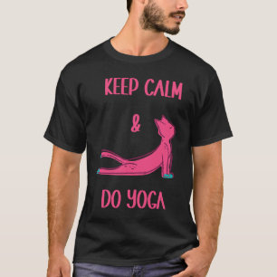 Cat Yoga  Animals Workout Calm T-Shirt