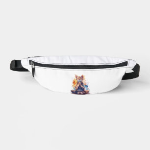 Cat Yoga Master Bum Bags