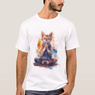 Cat Yoga Master T-Shirt