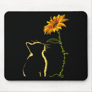 Cat You Are My Sunshine Cats Tee Gifts Mouse Pad