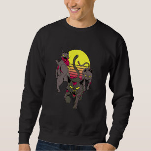 Cat Zombies Sweatshirt