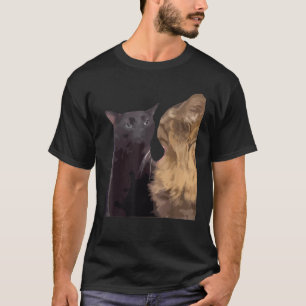 Cat Zoning Out meme Popular Internet Meme CAT DAY  T-Shirt