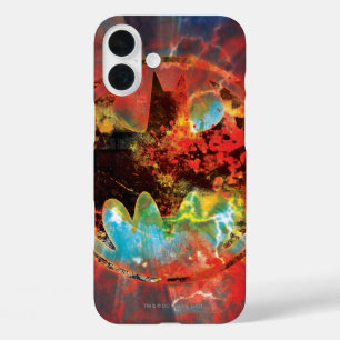 Cataclysmic Bat Logo iPhone 16 Plus Case