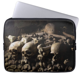Catacombs Skulls Laptop Sleeve