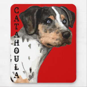 Catahoula Colour Block Mouse Pad