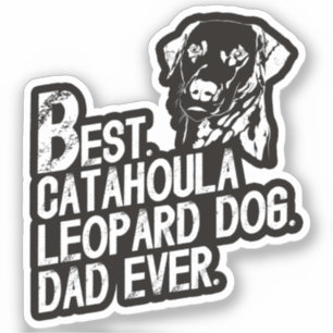 Catahoula Leopard Dad Ever, Dog Owner Vintage