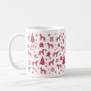 Catahoula Leopard Dog Christmas Design Coffee Mug