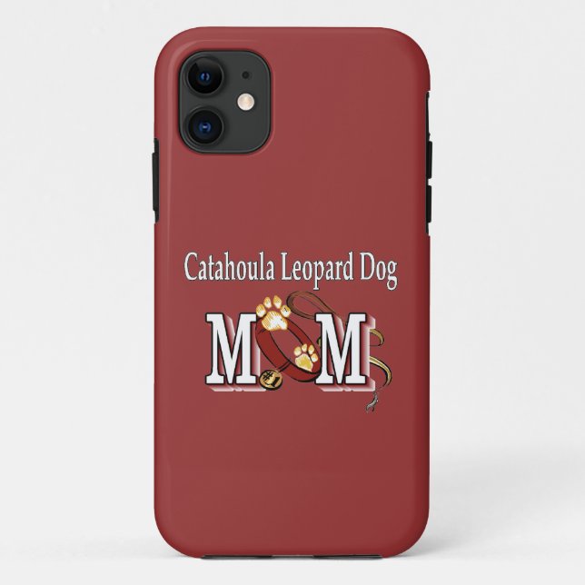 Catahoula Leopard Dog MOM Case-Mate iPhone Case (Back)