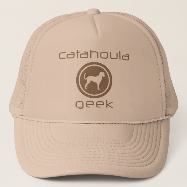 Catahoula Leopard Dog Trucker Hat (Front)