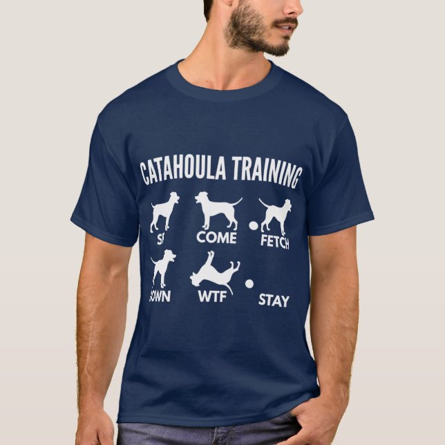 Catahoula Leopard Dograining Catahoula Curricks re T-Shirt (Front)