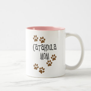 Catahoula Mum Two-Tone Coffee Mug