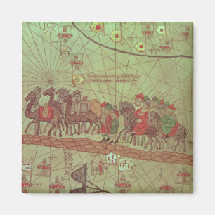 Catalan Atlas, detail showing Magnet