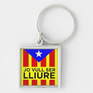 Catalan Estelada flag Key Ring