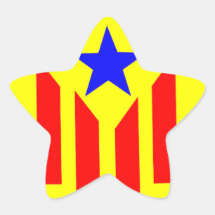 Catalan Estelada flag Star Sticker
