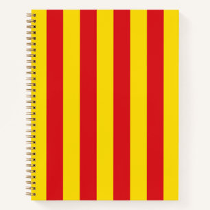 Catalan Flag (Catalonia)  Notebook