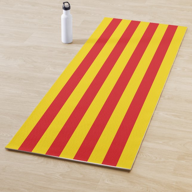 Catalan Flag (Catalonia) Yoga Mat (In Situ)