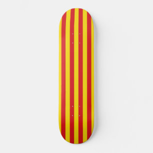 Catalan Flag Skateboard