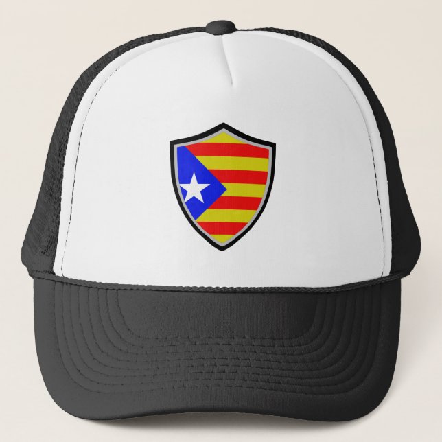 Catalan flag trucker hat (Front)