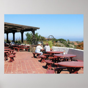 Catalina Airport Cafe Poster